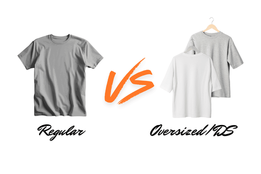 Regular/Basic Tee vs Oversized/Drop Shoulder Tee: Buy which?