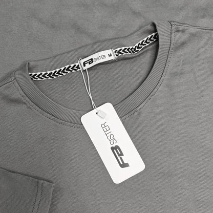 High-quality ribbed Ash t-shirt – reinforced stitching, pre-shrunk cotton, regular fitted blank tee for brands